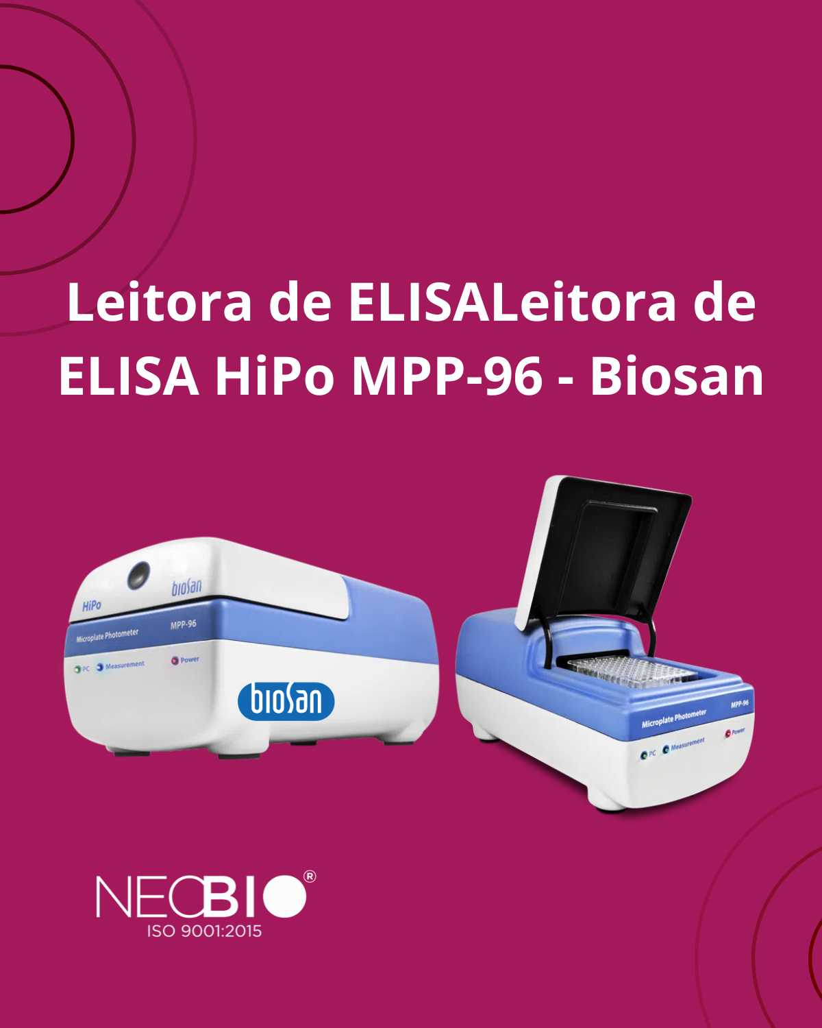 Leitora de ELISA 