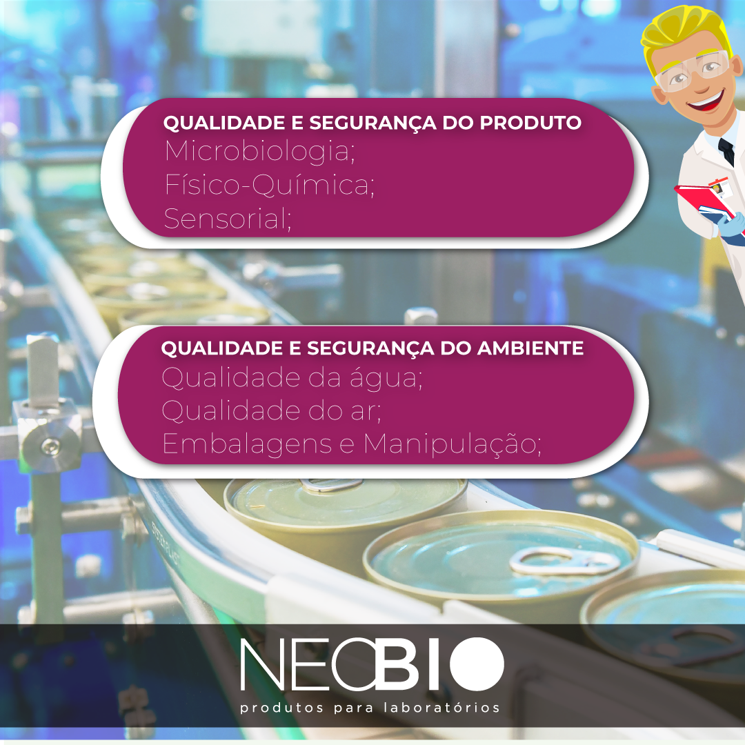 ANÁLISES NA INDÚSTRIA DE ALIMENTOS